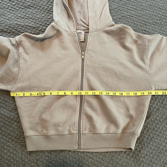 SKIMS Outdoor Zip Up Hoodie - Pacific - Picture 5 of 5